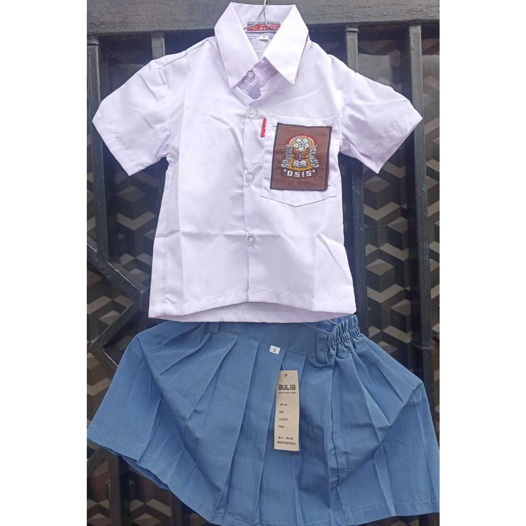 Baju Seragam SMA Untuk Anak Kecil Perempuan/Seragam SMA Bayi Perempuan/Seragam Milea