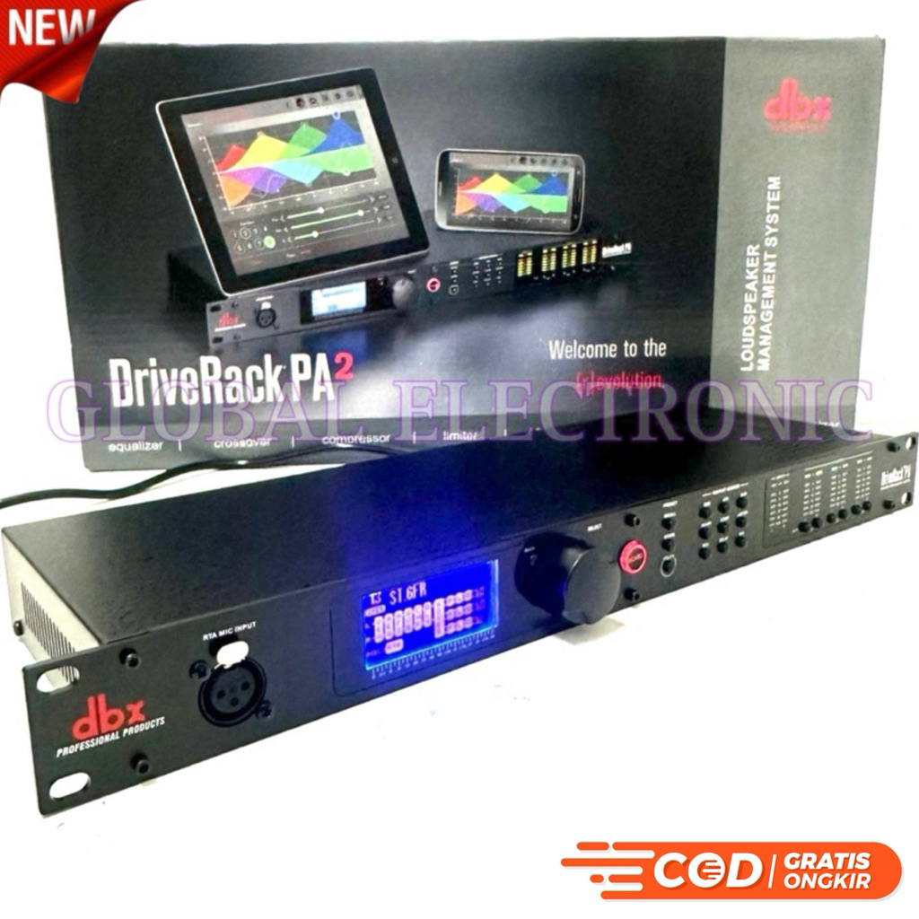 Promo Audio MANAGEMENT DBX PA2 / DBX PA 2 DRIVERACK SPEAKER MANAGEMNT