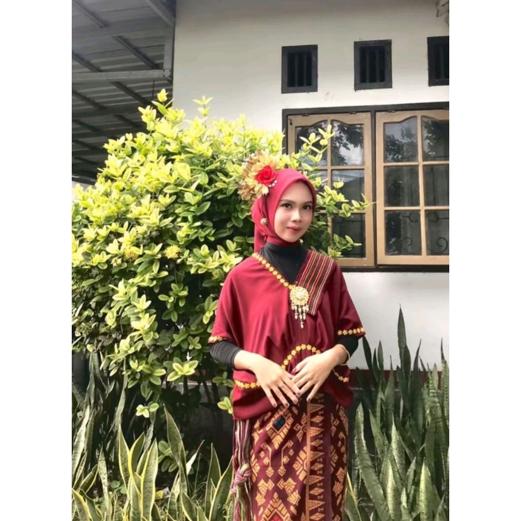 lambung sasak lombok setelan Katun Dewasa