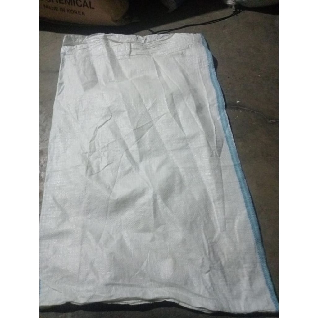 Karung Plastik 50kg Bekas