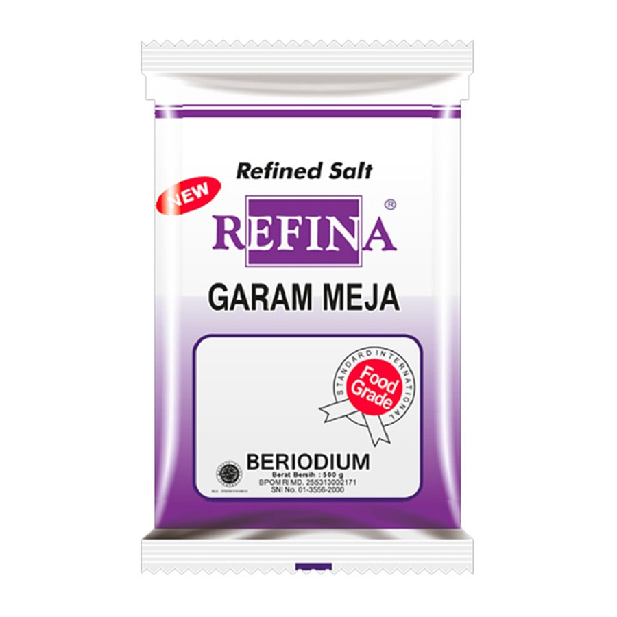 REFINA GARAM MEJA 500GR - REFINA GARAM 500GR
