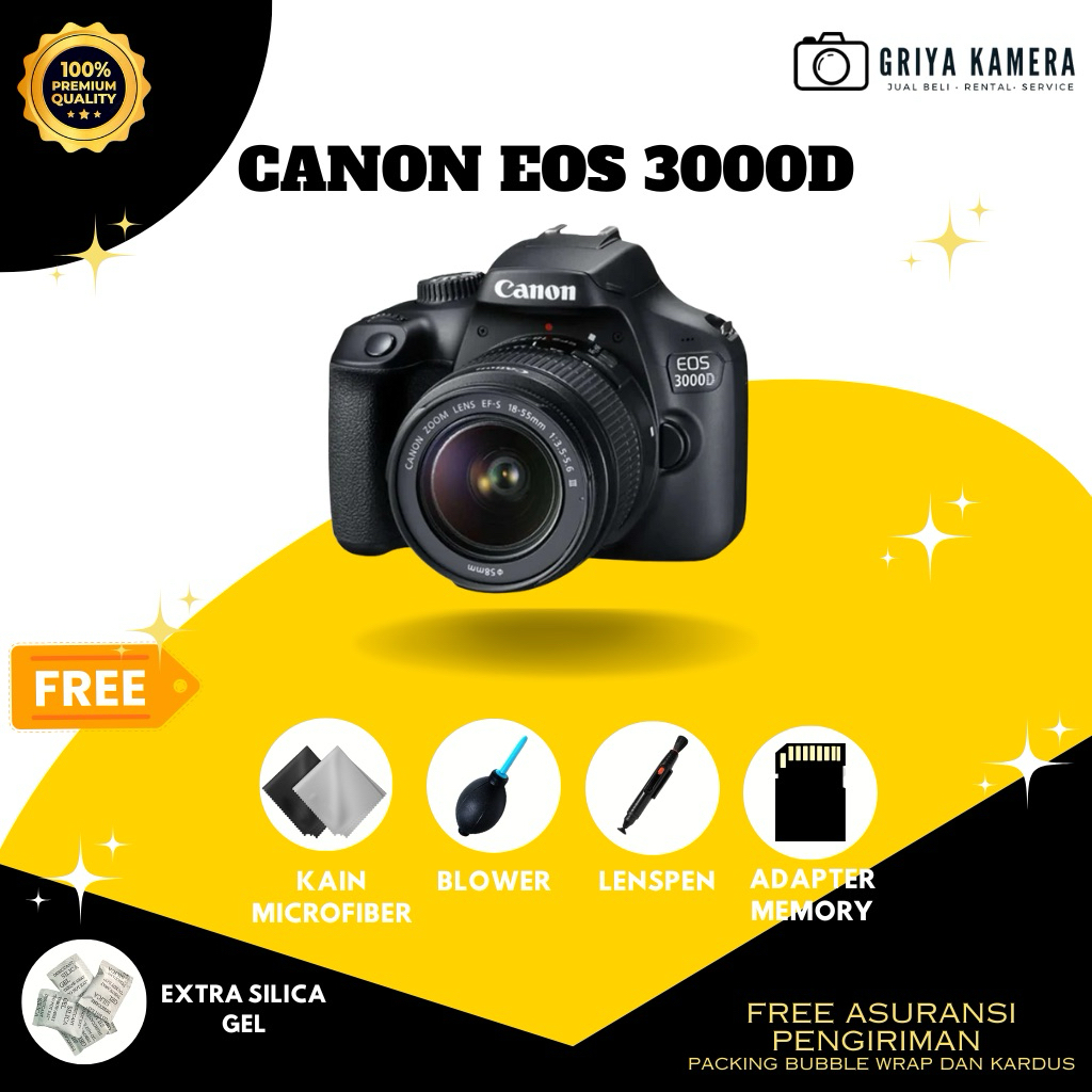 Kamera Canon Eos 3000D