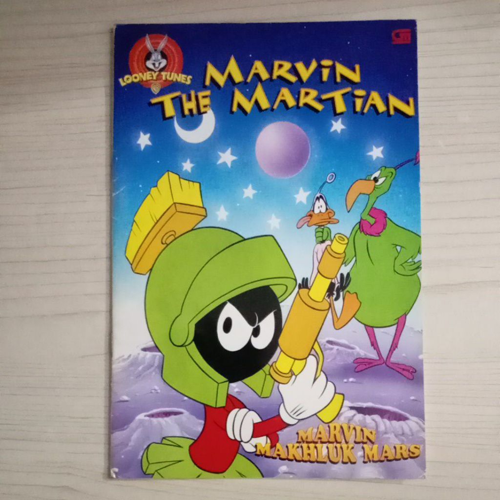 BUKU LOONEY TUNES MARVIN THE MARTIAN MARVIN MAKHLUK MARS