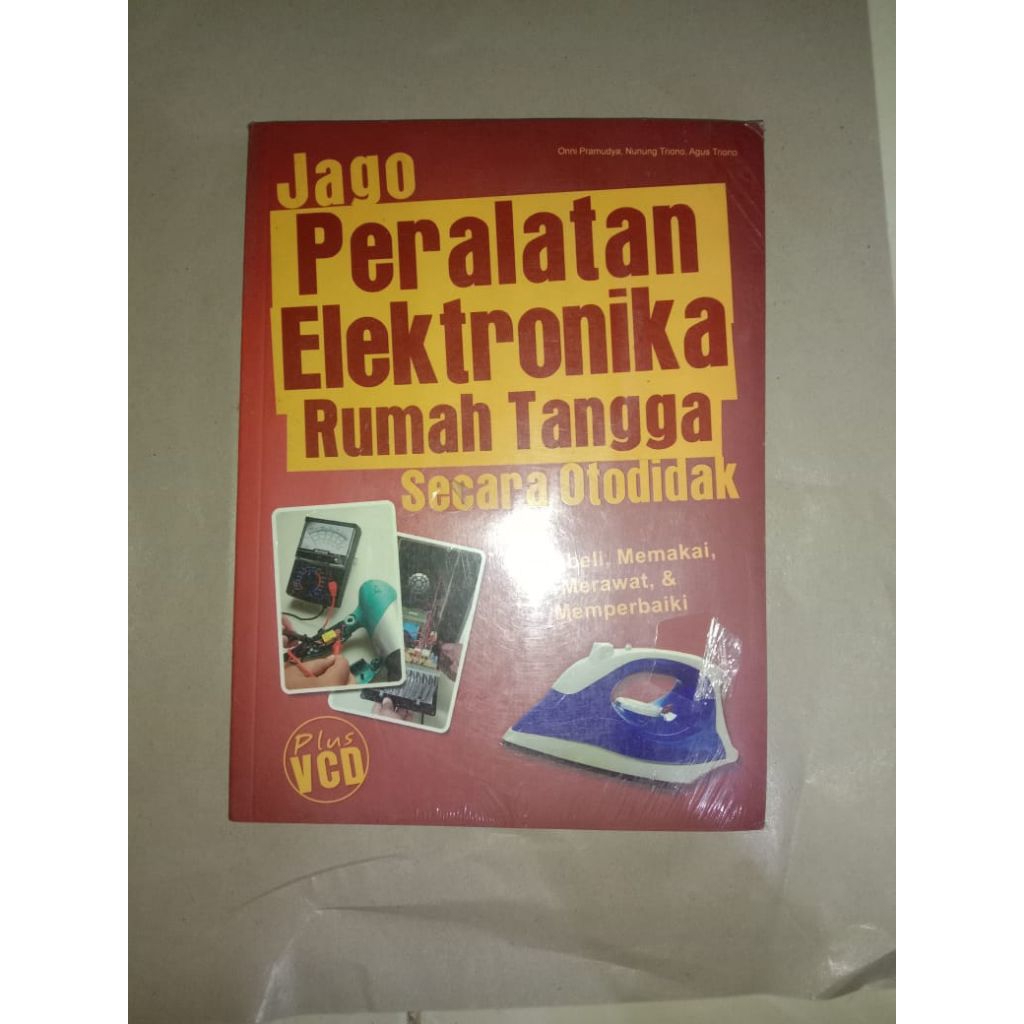 BUKU JAGO PERALATAN ELEKTRONIKA RUMAH TANGGA