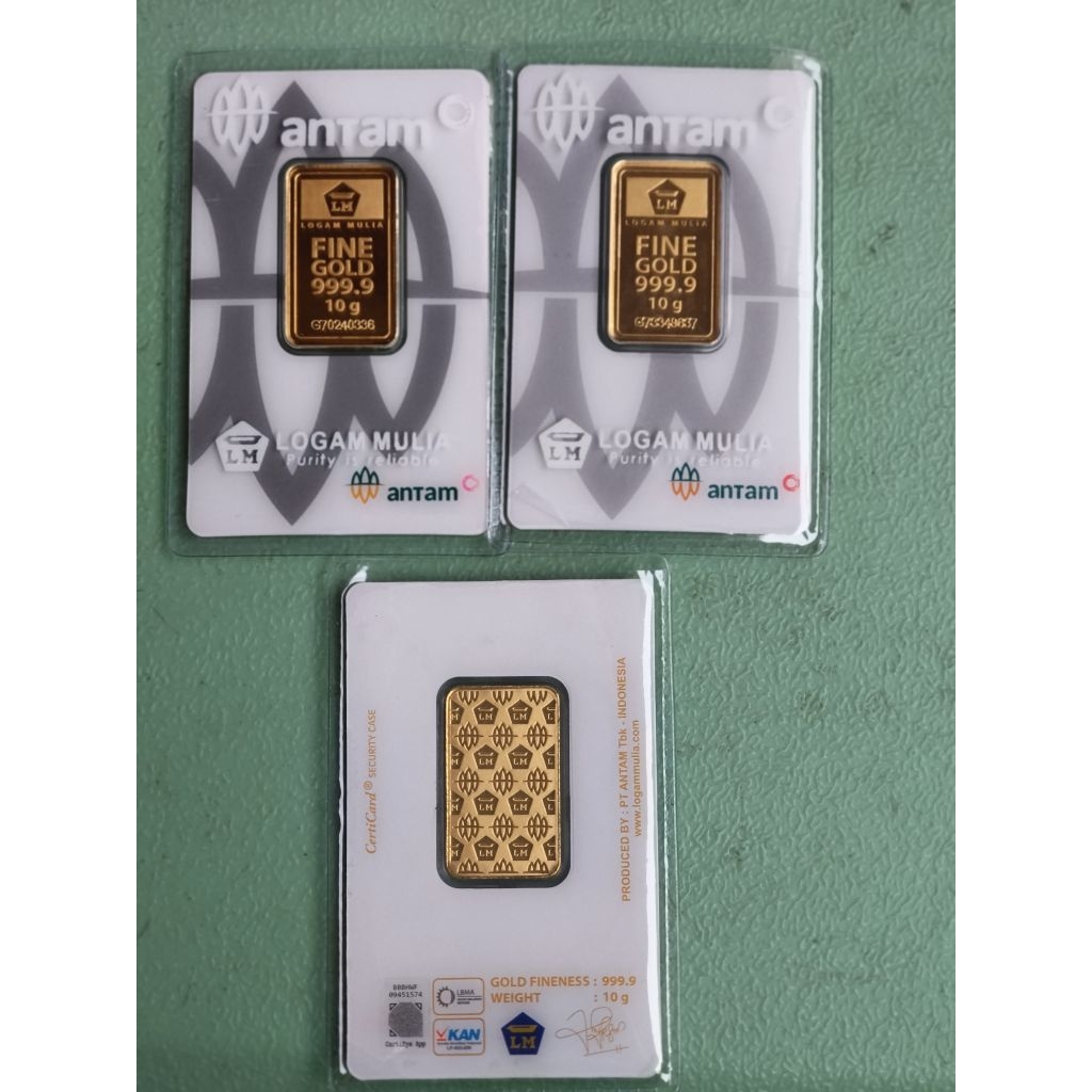 Logam Mulia Antam 10gram original