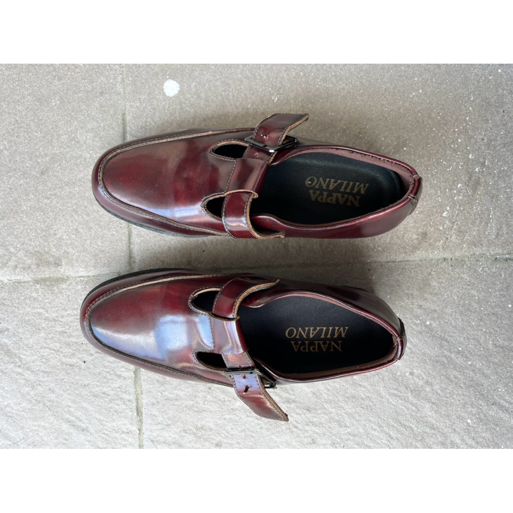 nappa milano mary jane loafers