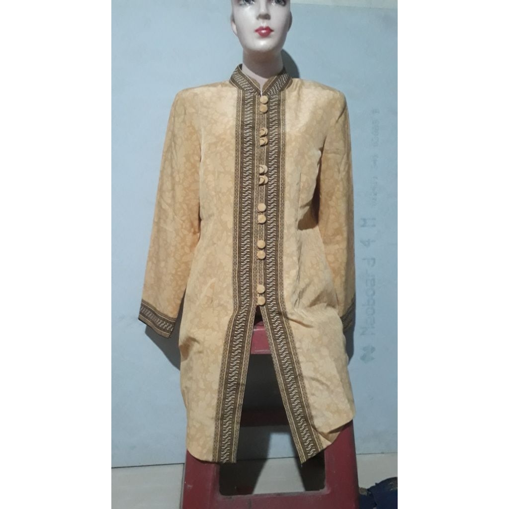 Tunik Coklat Atasan Wanita Bekas Sarimbit Preloved