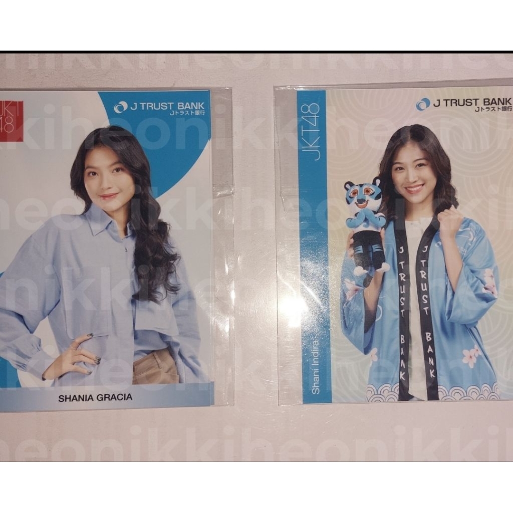 Official Photopack J Trust Bank Gracia Shani Greshan JKT48