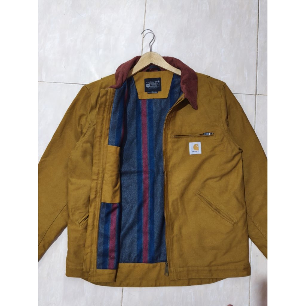 Work Jaket Detroit Carhartt Detroit keong Second