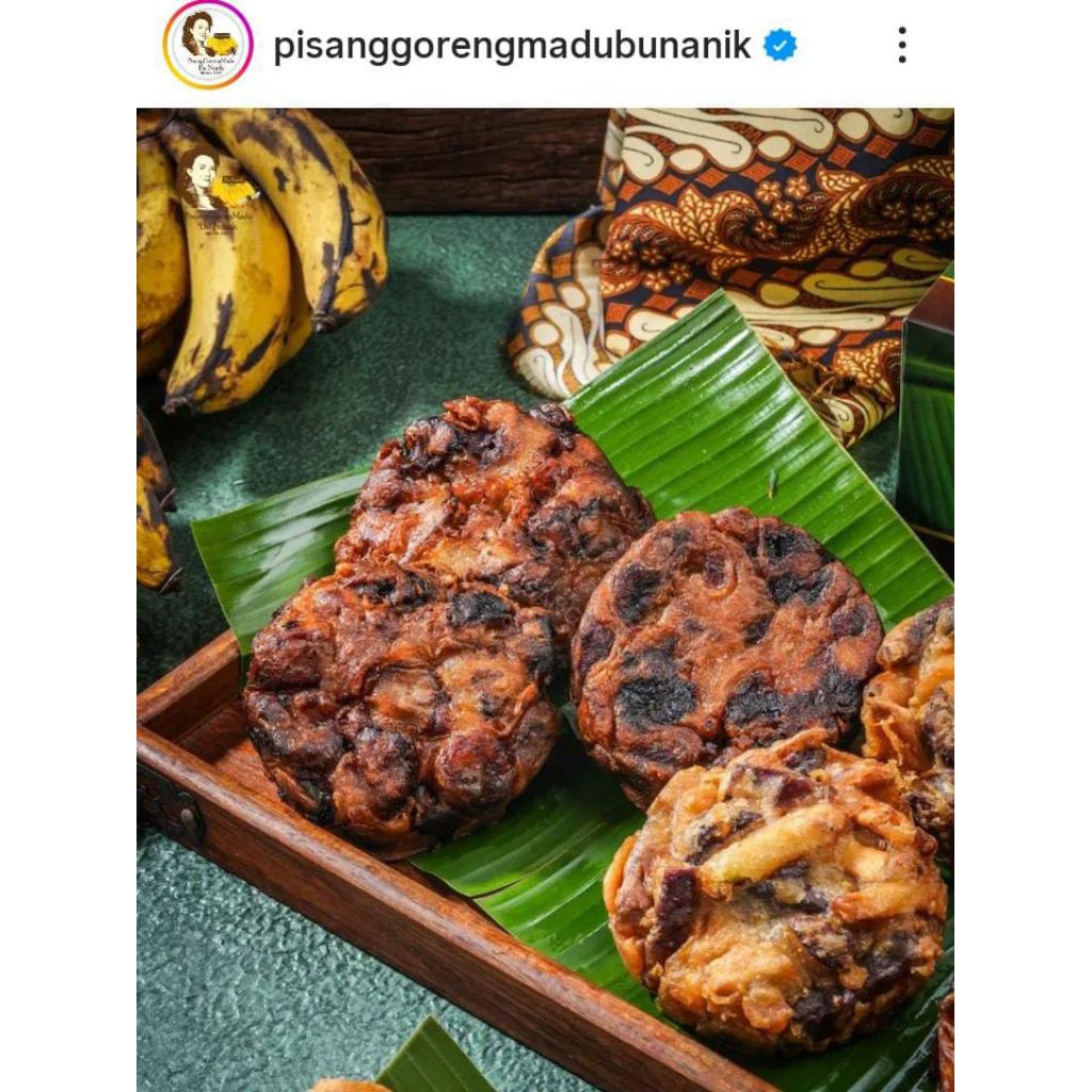PISANG GORENG MADU BU NANIK PISANG GORENG BU NANIK NANGKA GORENG BU NANIK