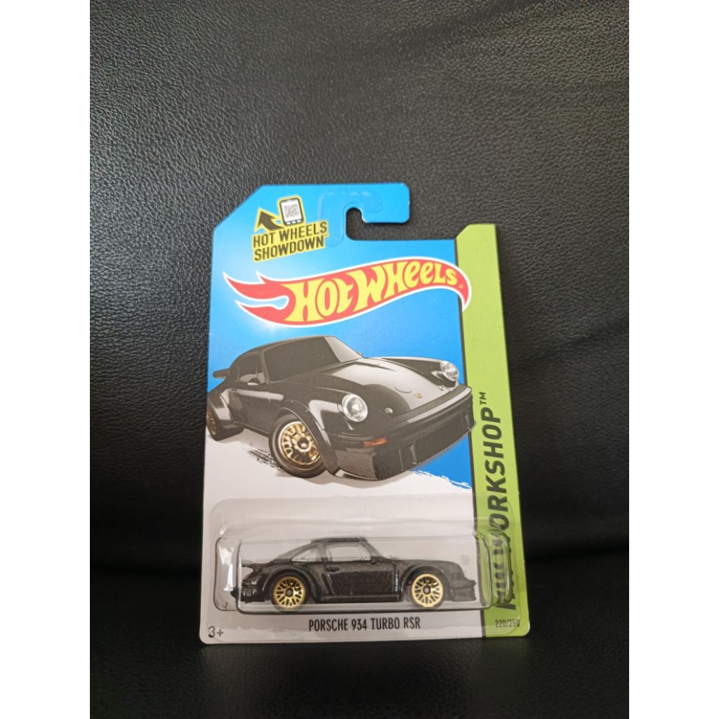 HOTWHEELS PORSCHE 934 TURBO RSR BLACK