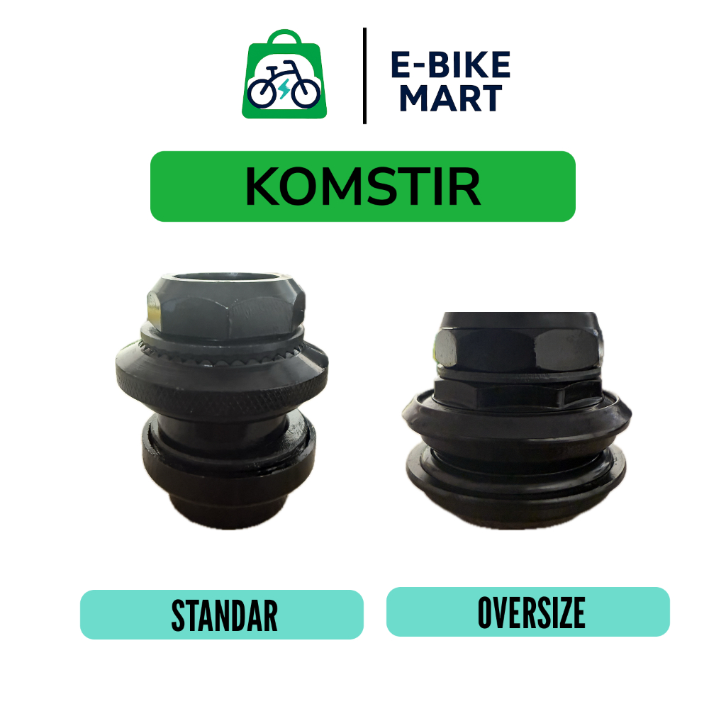 Komstir Komfork Headset Sepeda Listrik Spare Part E-Bike