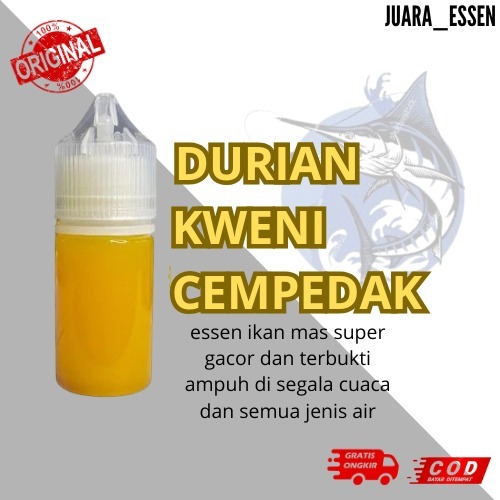 Essen ikan mas amis wangi gurih Essen ikan mas Durian Kweni Cempedak  Essen ikan mas harian lomba