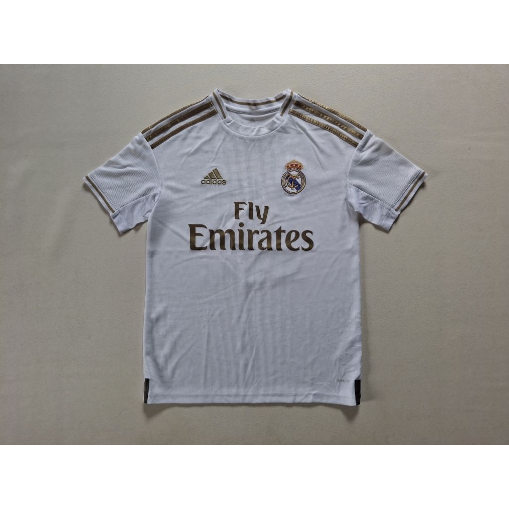 JERSEY BOLA ADIDAS REAL MADRID HOME TAHUN 2019/2020 ORIGINAL 100%