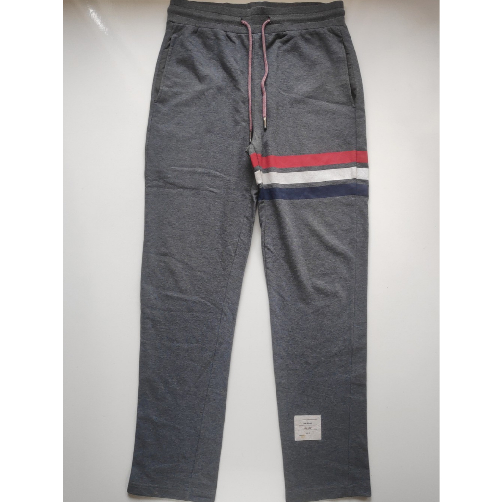 THOM BROWNE Cotton Track Pants Celana Panjang Joger