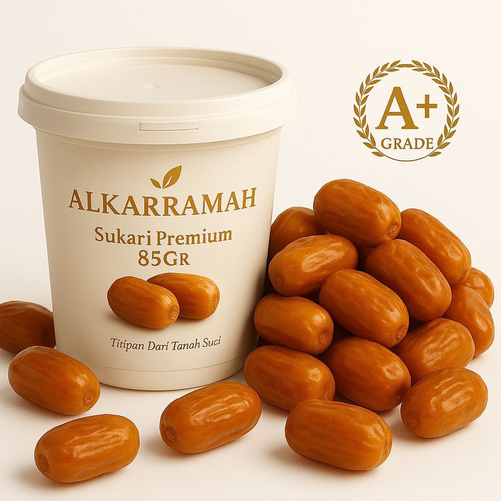 Kurma Ember 850gr Sukari Al Qassim | Kurma Sukari Ember Premiun