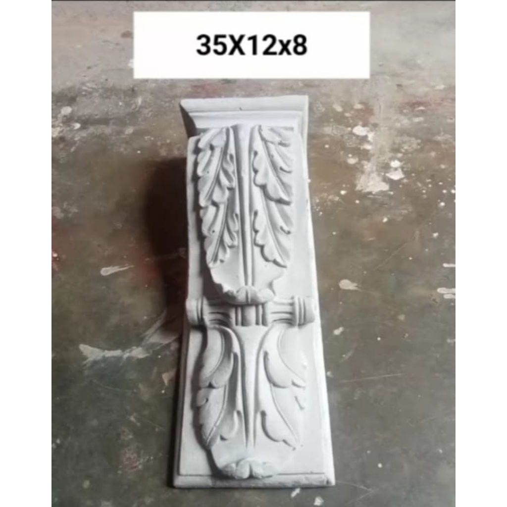 Korbel beton jendela, bahan material dari beton