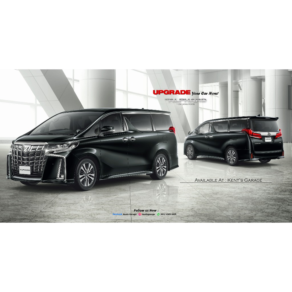 Upgrade/Facelift Toyota Alphard & Vellfire Atpm Upgrade To CBU