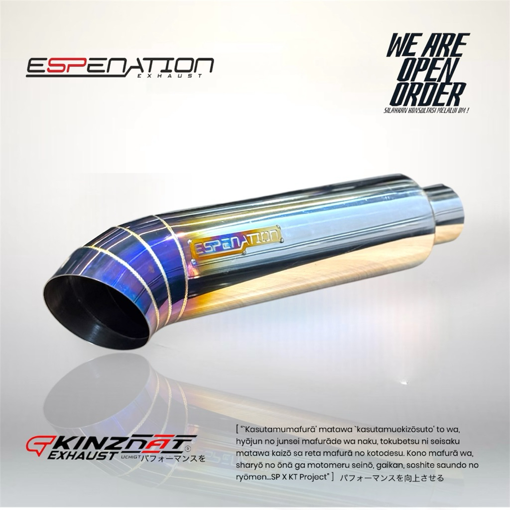 Tailpipe diesel burntip 4.inch Espenation - Muffler Tailpipe Diesel