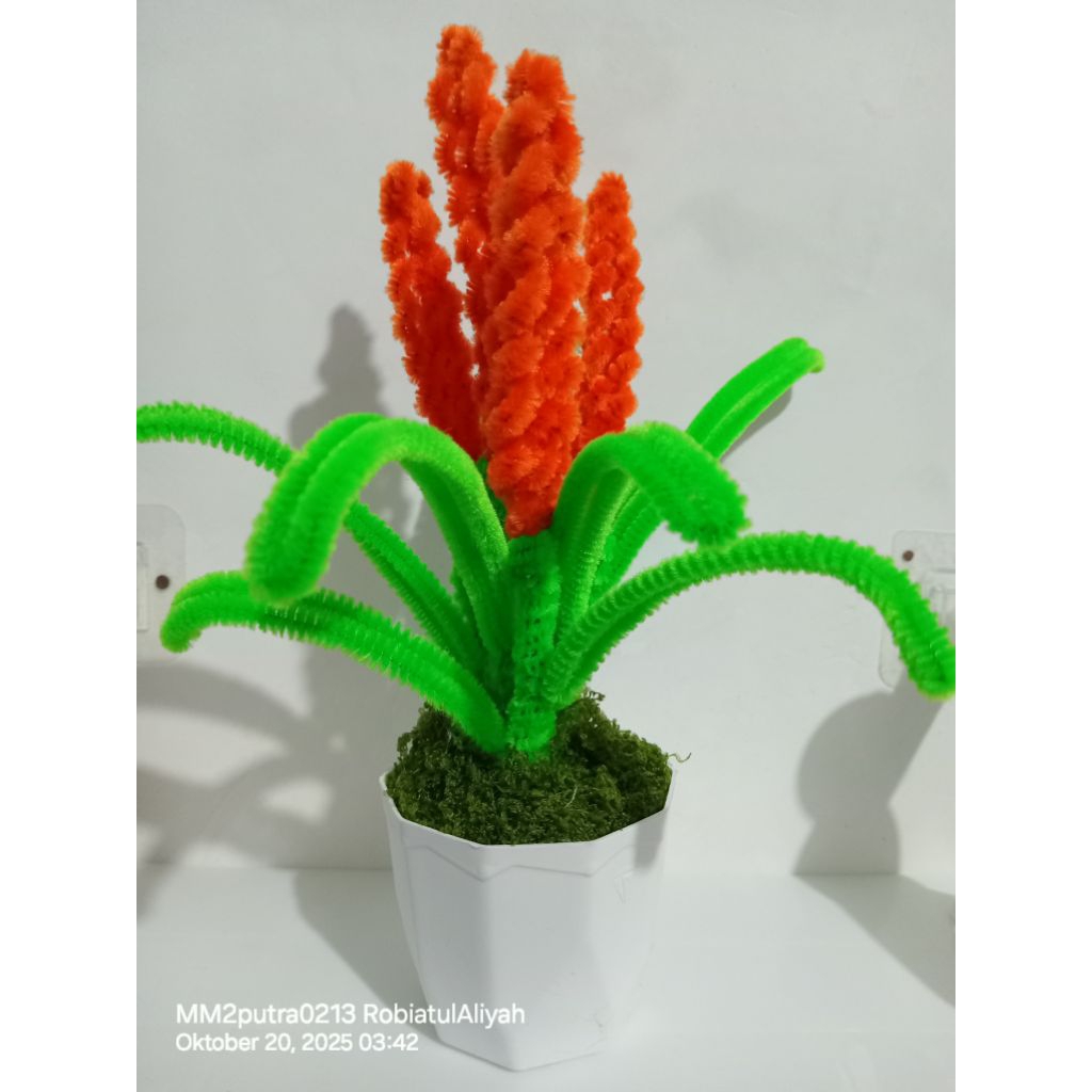 free ganci bunga padi mini kawat bulu,hiasan rumah,dekorasi rumah,souvenir