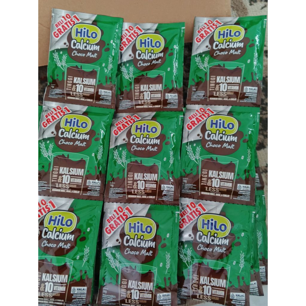 Hilo Chocomalt 1 renceng/ 10 sachet
