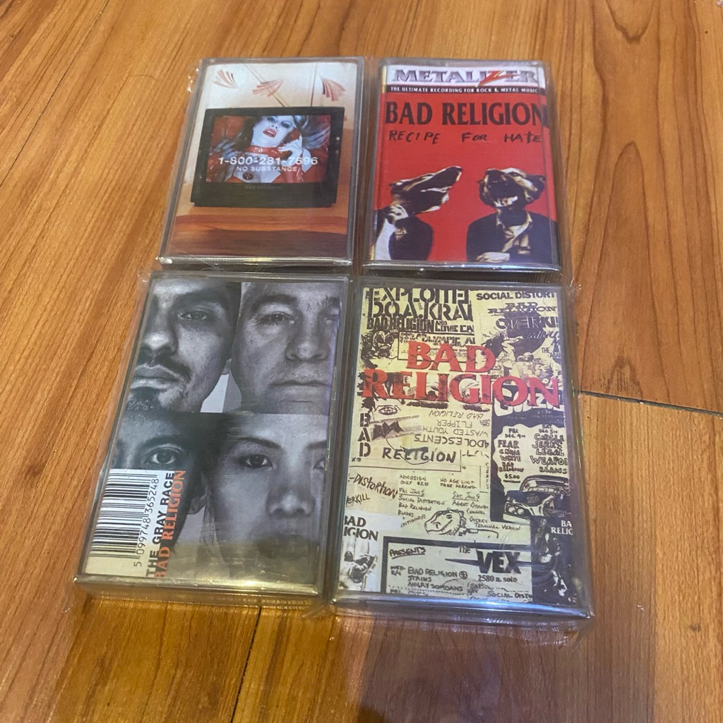 variasi kaset original bad religion
