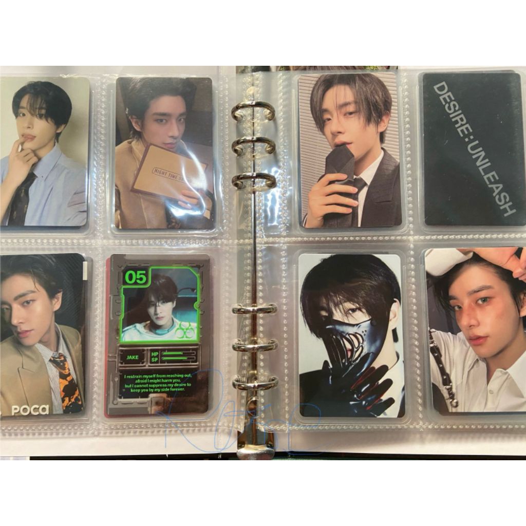 PC Photocard Enhypen Desire Unleash WTL murah Heeseung Jake Jay Sunoo Ni-ki Jungwon