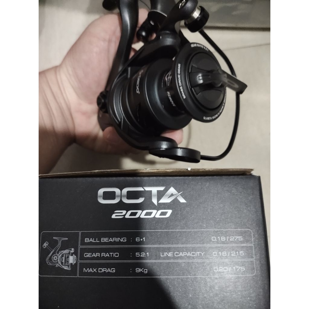 reel pancing daido Octa daido power gear 1000 2000 3000 4000 6000 power handel