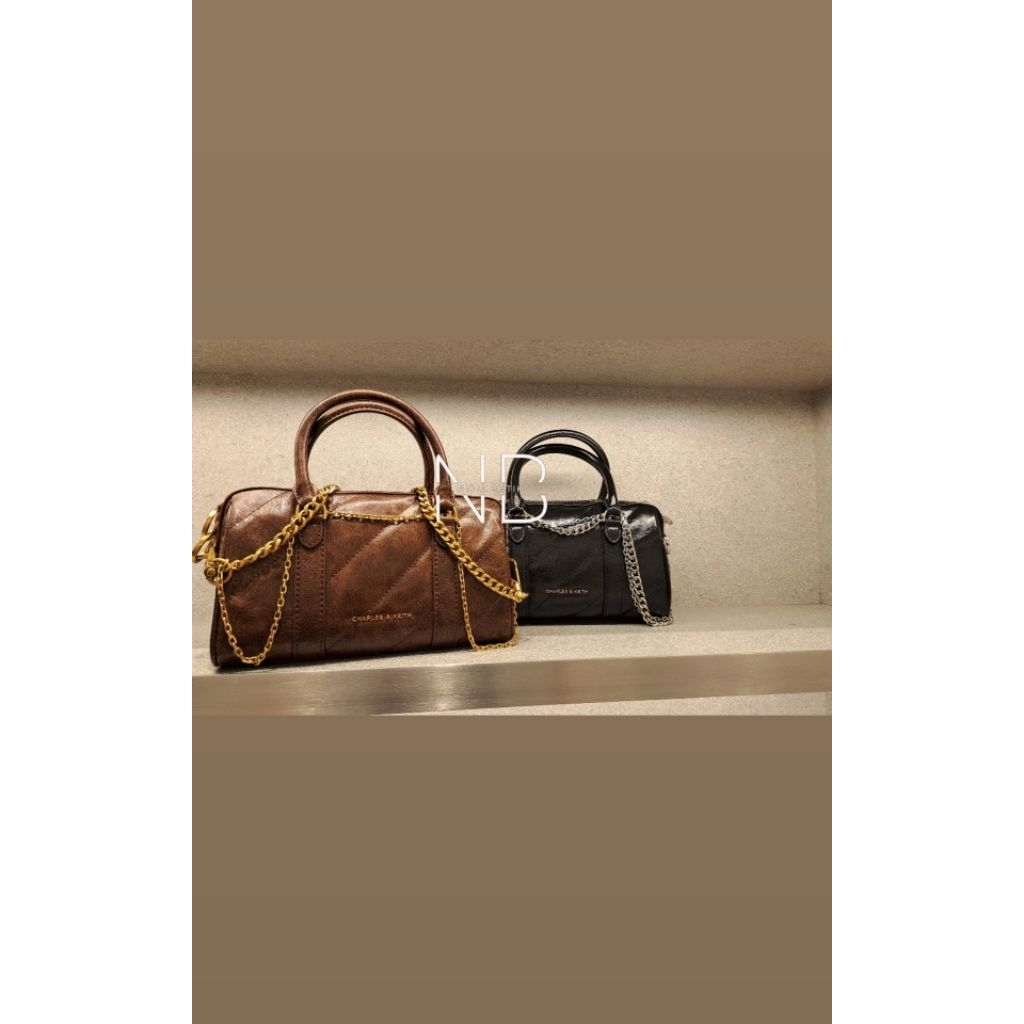 Tas ck bowling chain handle panelled philomena