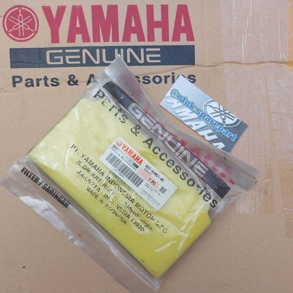 Busa Filter Saringan Udara Crypton Vega Lama Kotak Original Genuine Yamaha 4ST-E4451-01