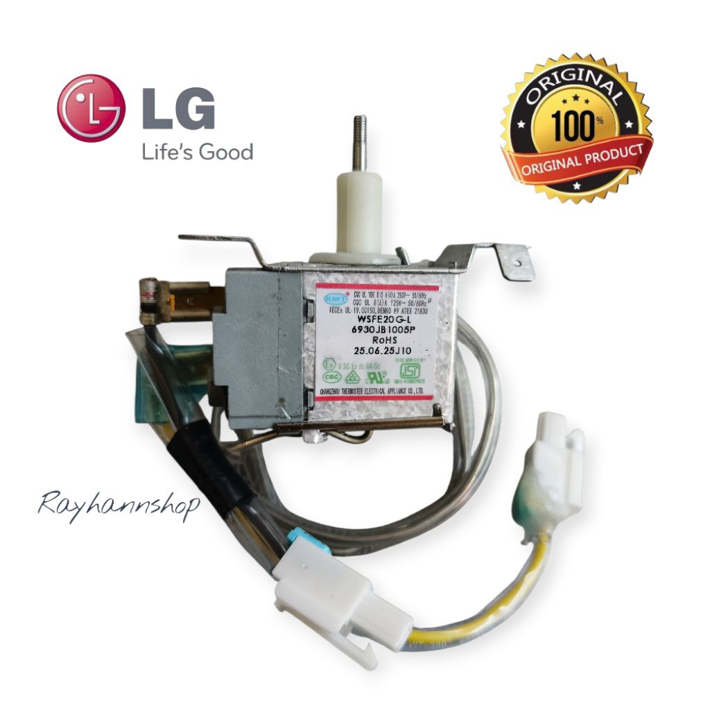 Thermostat - Sensor suhu/ Otomatis Kulkas 1 Pintu LG ORIGINAL |  Tipe WSFE 20G-L | WSF26S - L