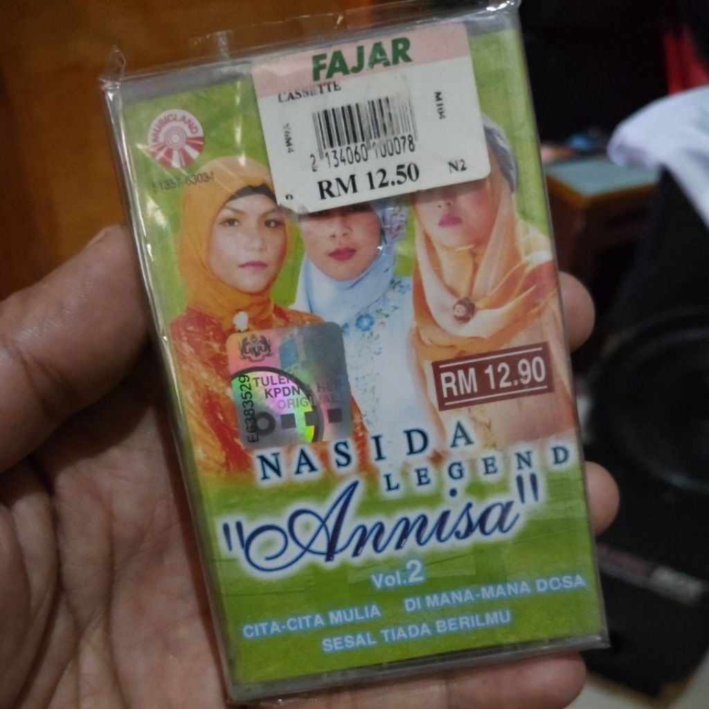 kaset pita import nasida ria legenda vol 2 annisa