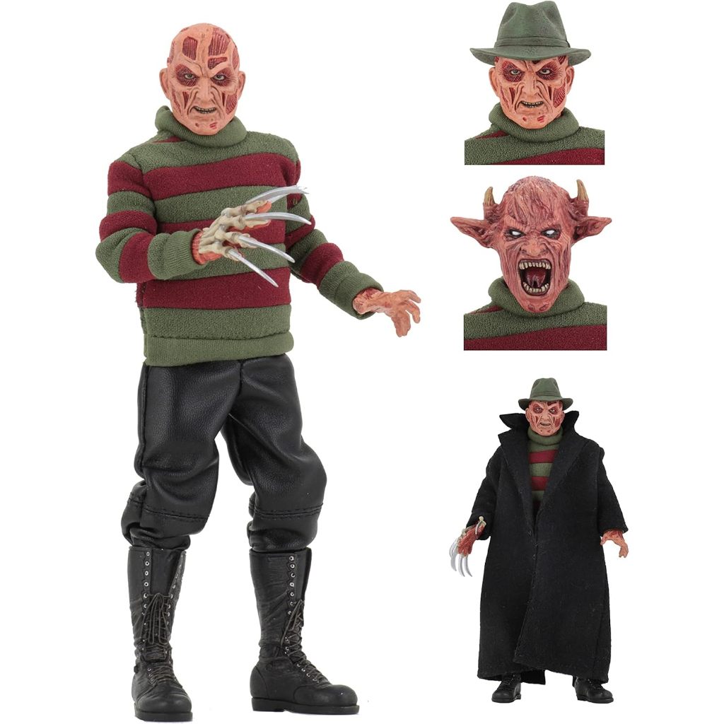 Neca Nightmare On Elm Street: New Nightmare Freddy 8" Retro Figure