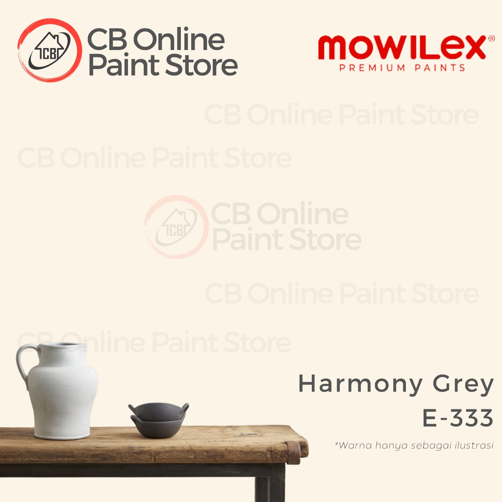 CAT TEMBOK MOWILEX - HARMONY GREY E-333 - PAIL
