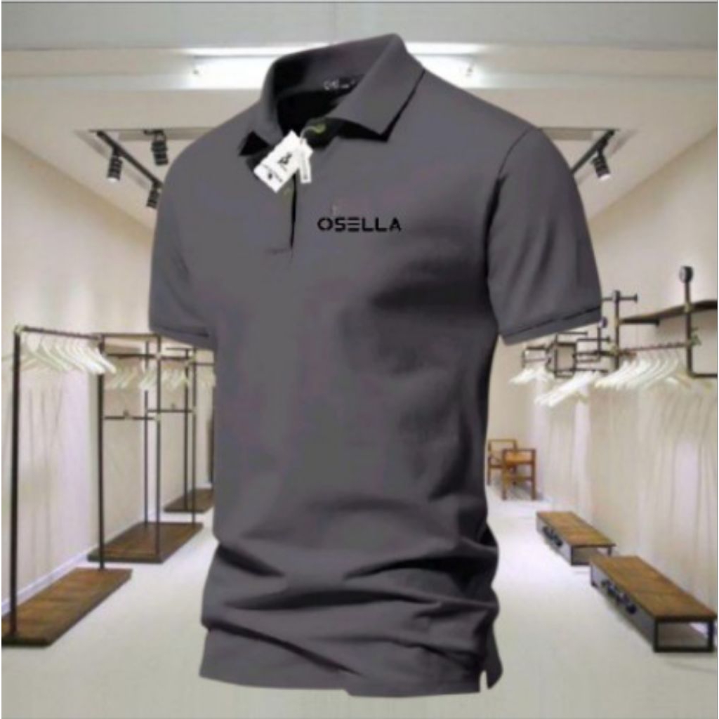COD - POLO KERAH - POLO SHIRT PRIA- Osella - POLO DISTRO QUALITY PREMIUM