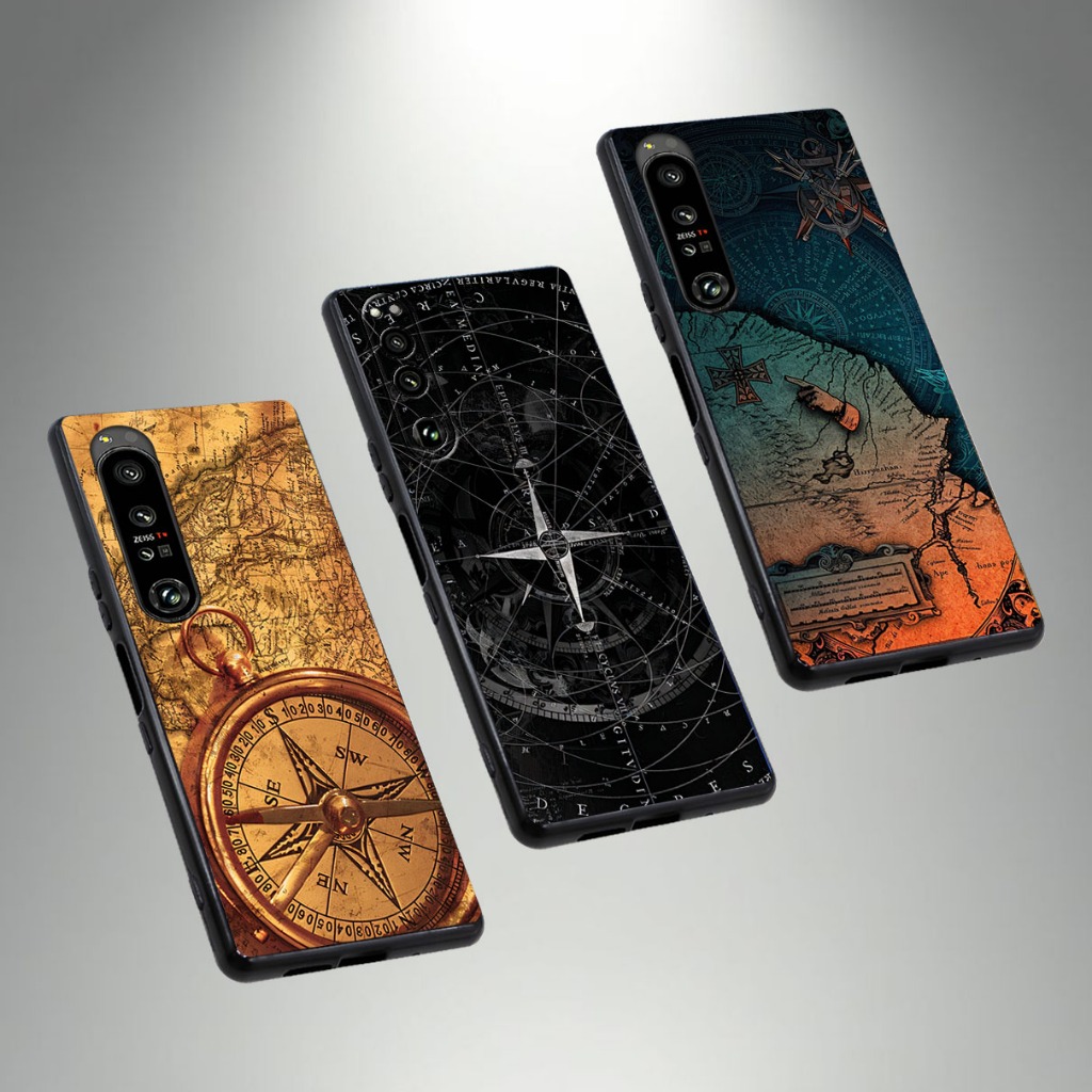 AC76/Case Hp Sony Xperia 5 Mark III Xperia 1 Mark II Dan IV  Terbaru 2025/Softcase Procamera bahan k