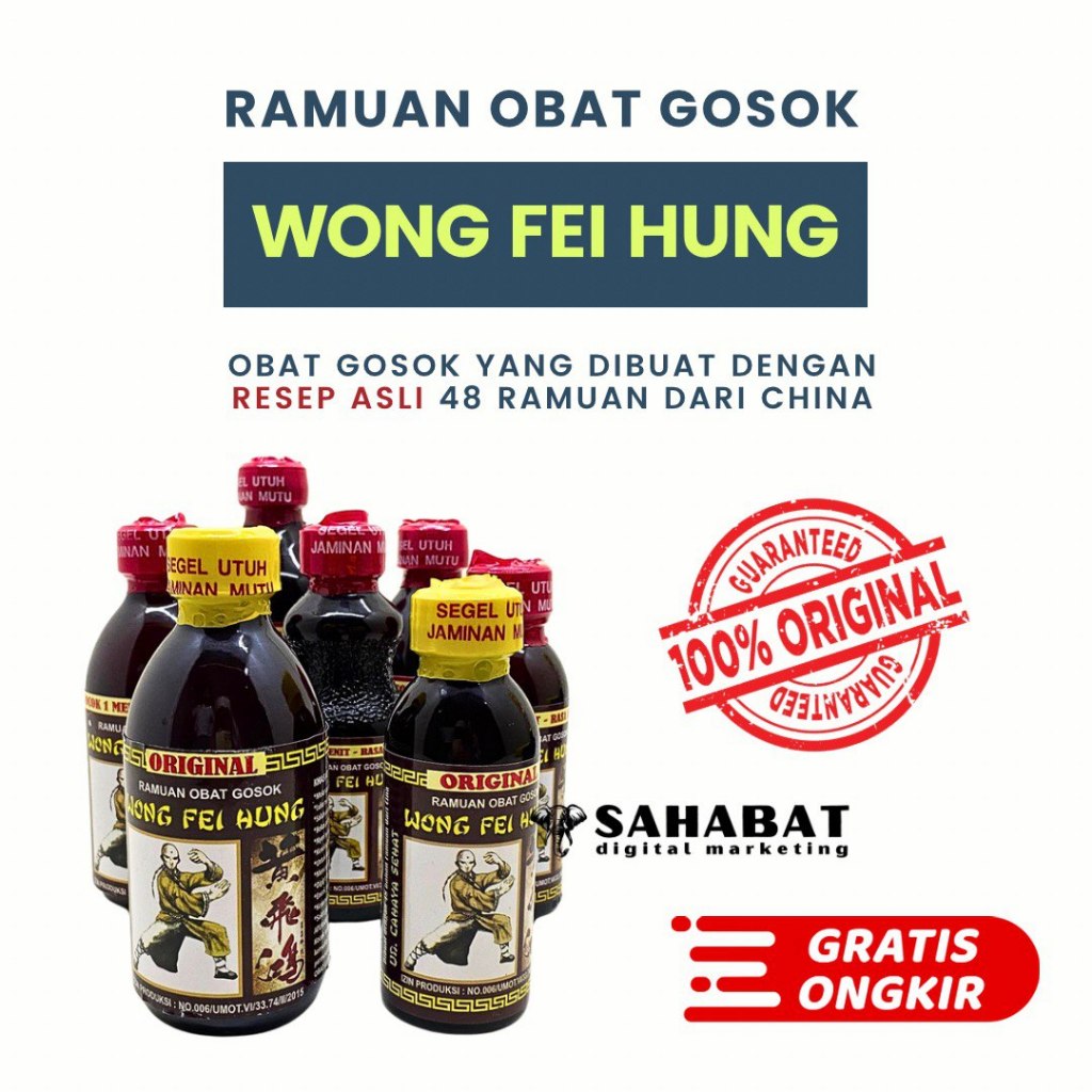 Param Wong Fei Hung Ramuan Obat Gosok