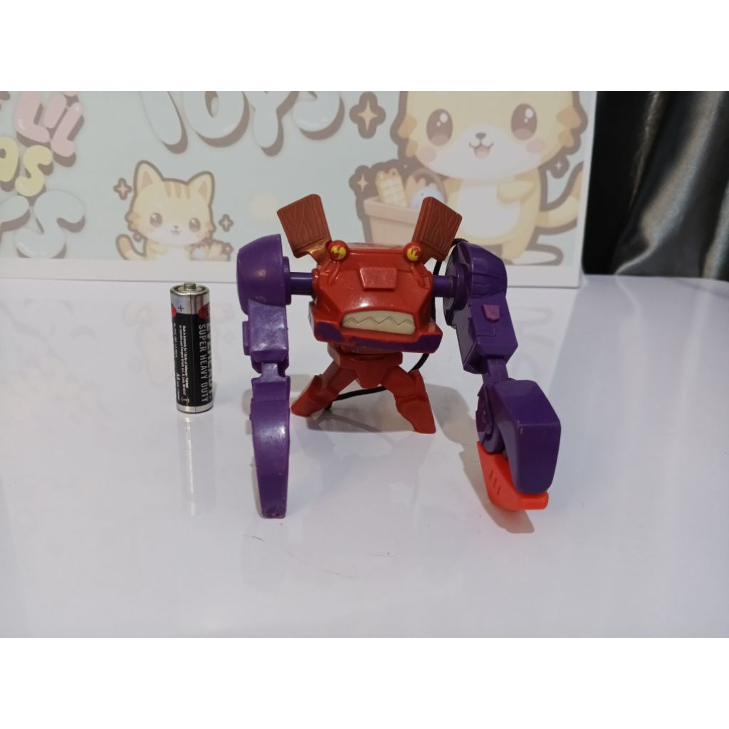 McD Happy Meal Transformers Clampdown