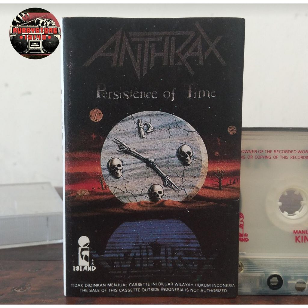 Kaset Pita Anthrax - Persistence Of Time