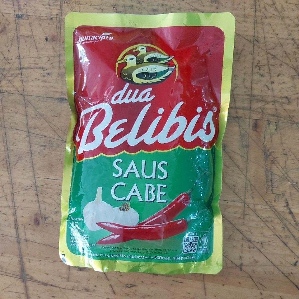 DUA BELIBIS SAUS CABE 1 KG