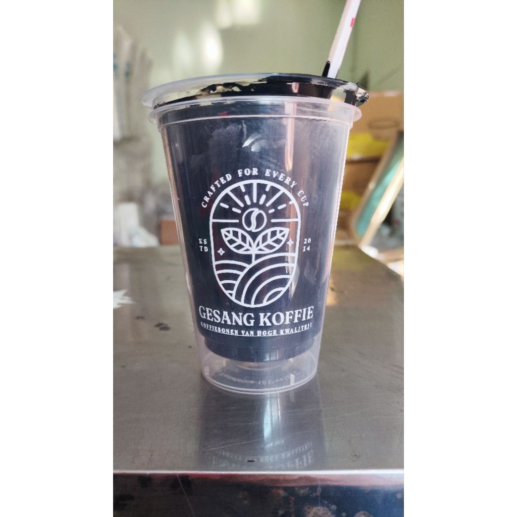 Sablon Cup Injection 12oz dan 14oz