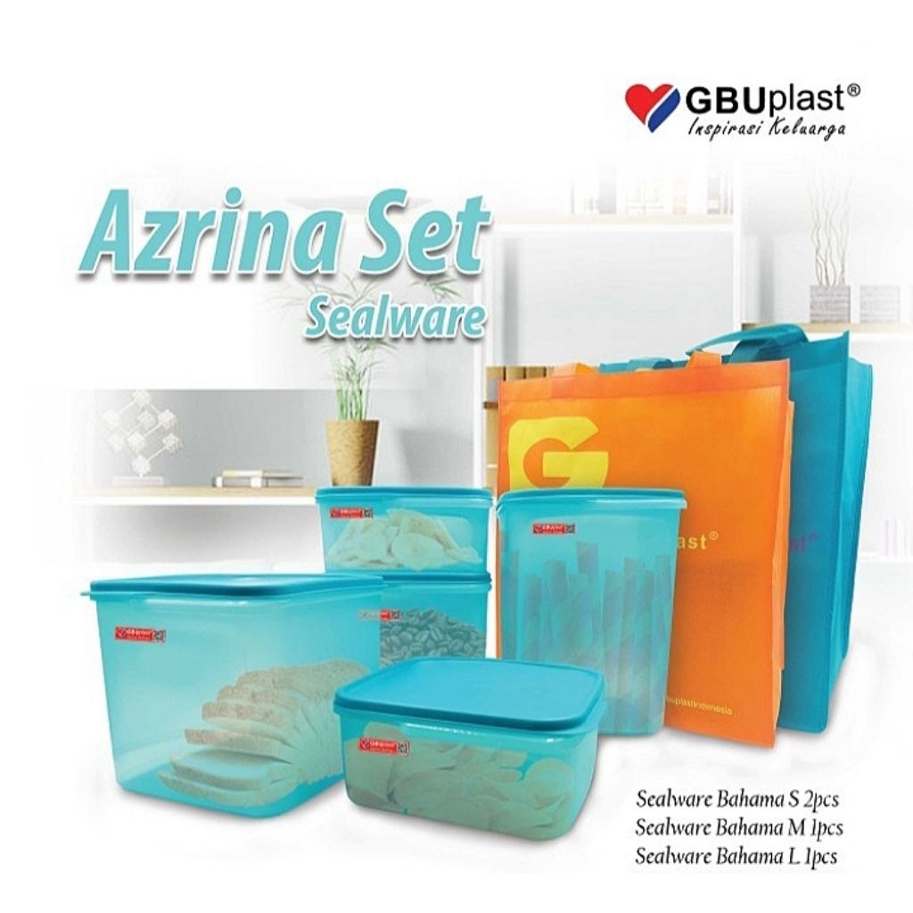 GBU - Toples Sealware Plastik GBU Azryna Set 5