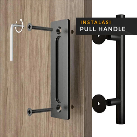 Door Handle Hendel Pegangan Pintu Geser Slidding Door Pull Handle Bulat Tarikan Pintu Modern