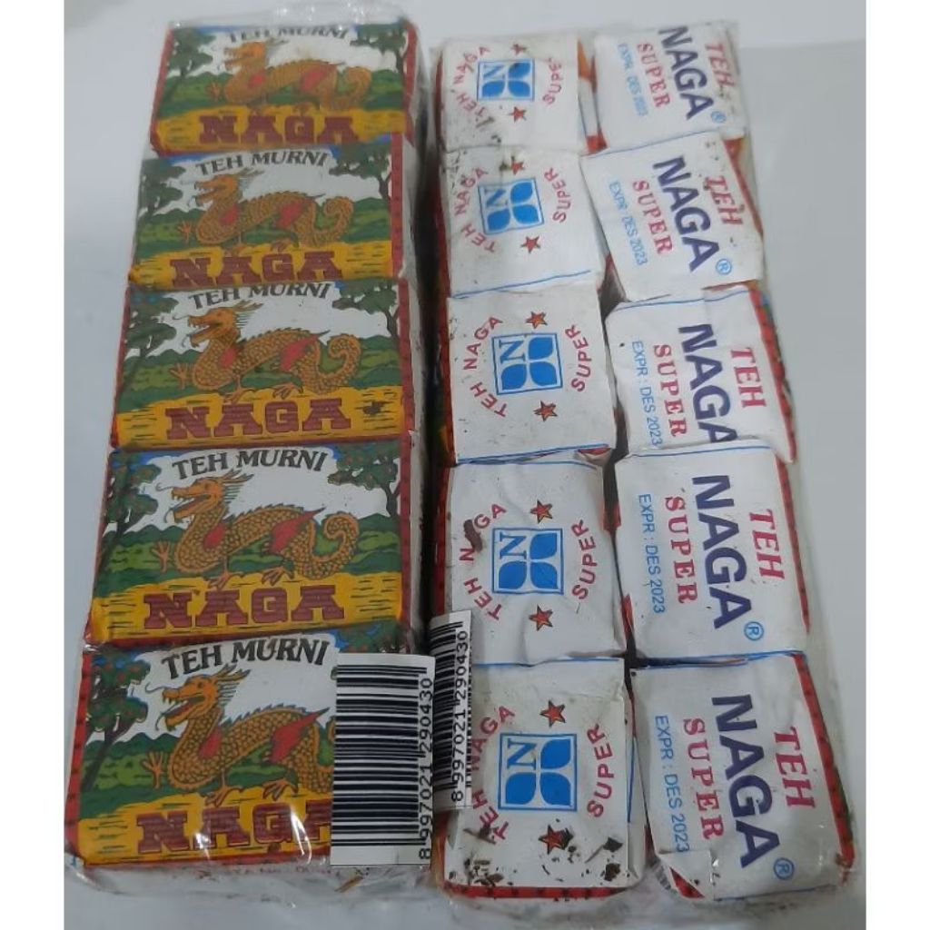 Teh Naga Tubruk kemasan kertas