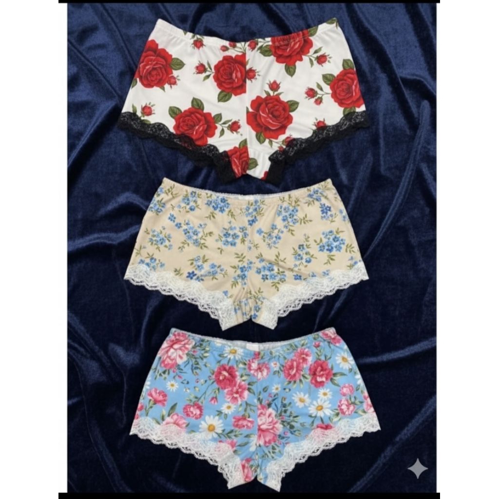CD CELANA DALAM CEWE isi 6 PCS CD SHORT Celana Pendek Wanita Jumbo Boxer Wanita