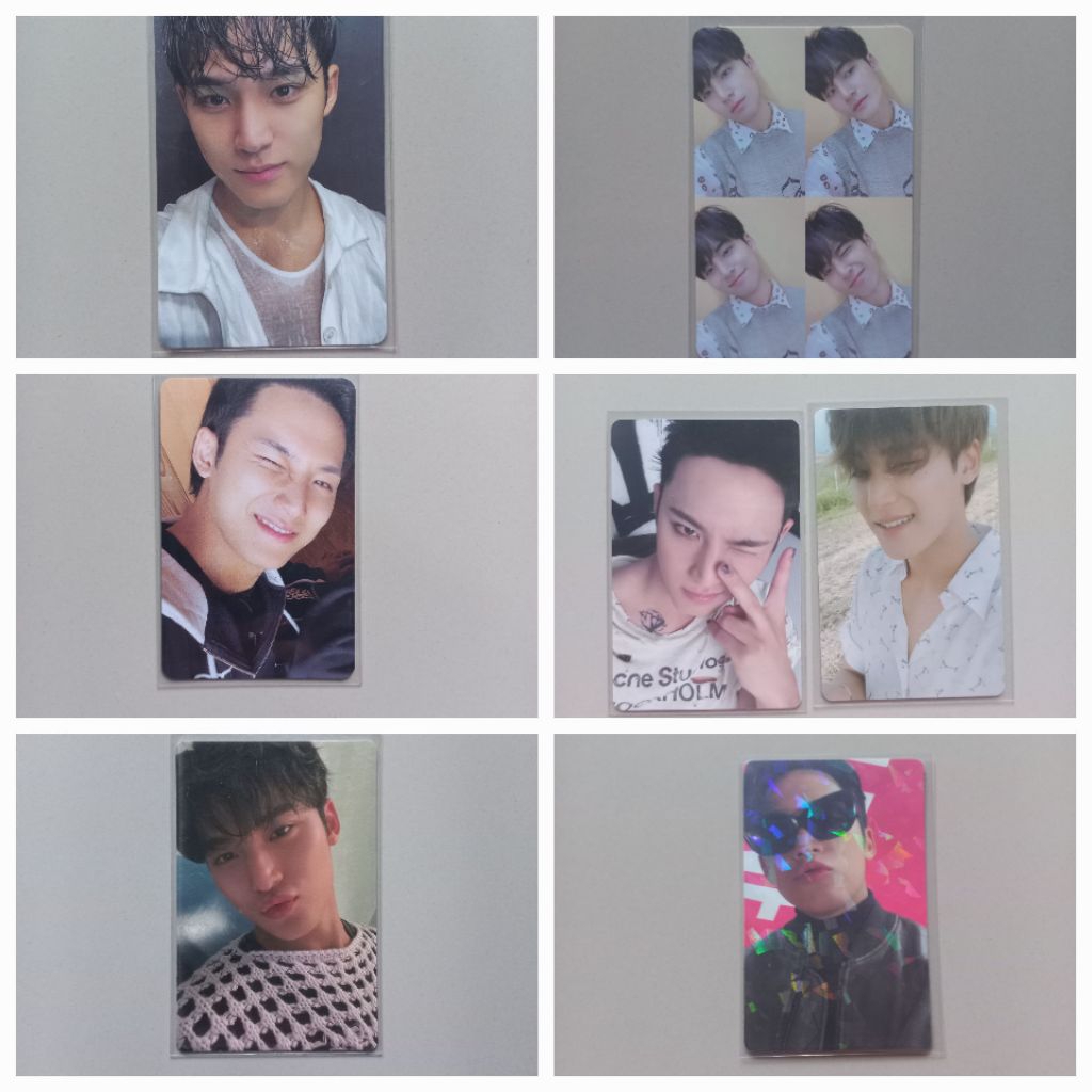 PHOTOCARD MINGYU SEVENTEEN OFFICIAL || PC MG ATTACCA LD M2U + grid henggarae + nana bnb + ymmd ribbo
