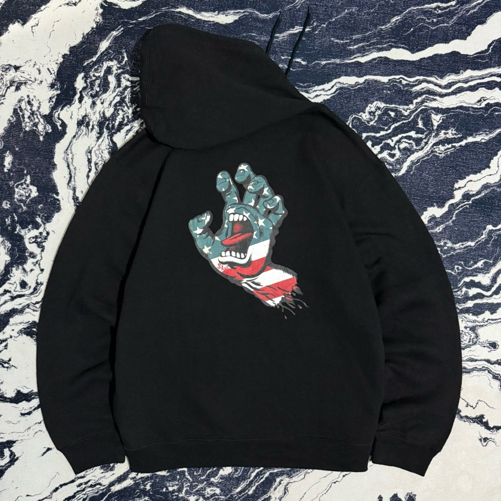 Santa cruz screaming hand hoodie