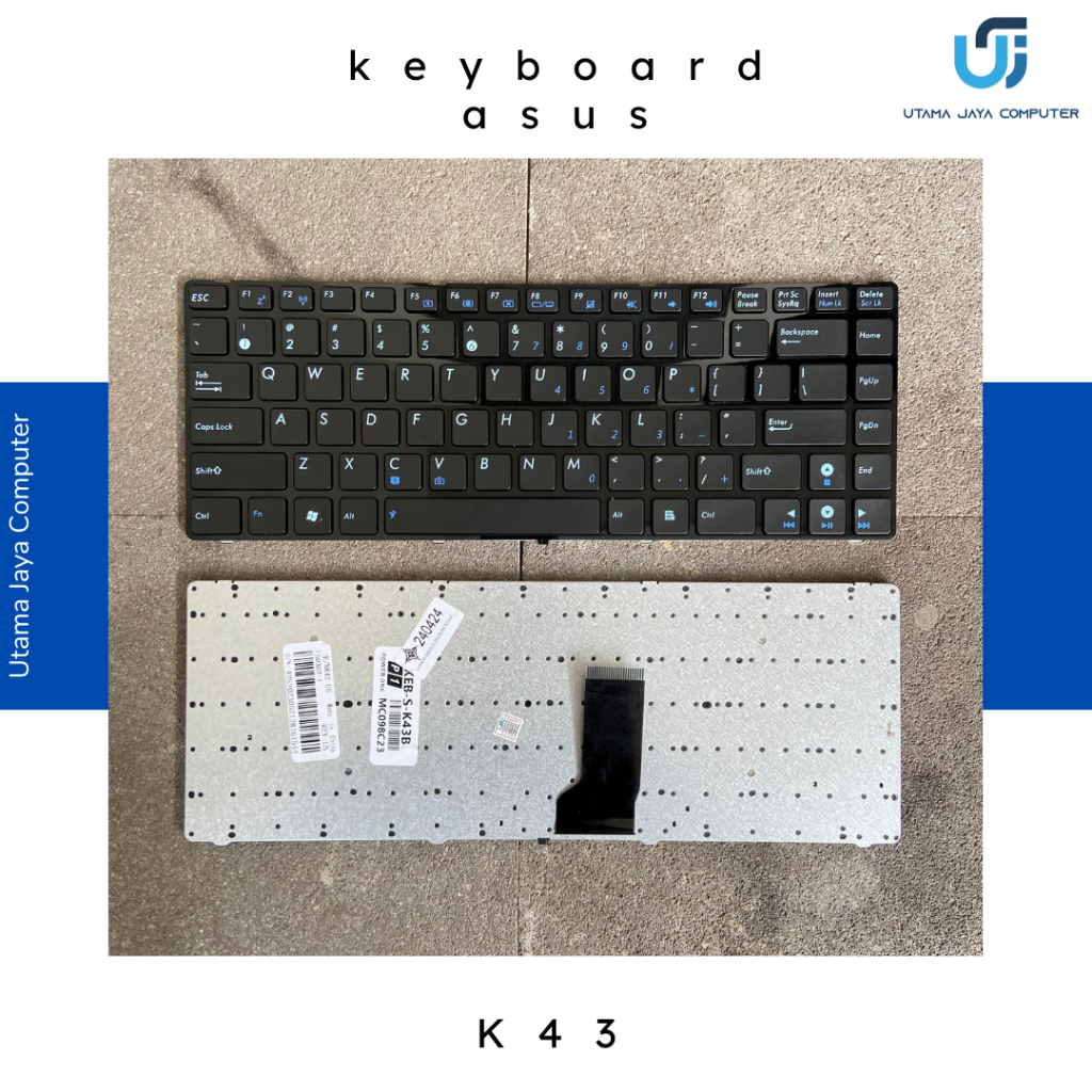 KEYBOARD ASUS X44 X45 X44H A44 X45A A44H X45U X45D X45C BAUT