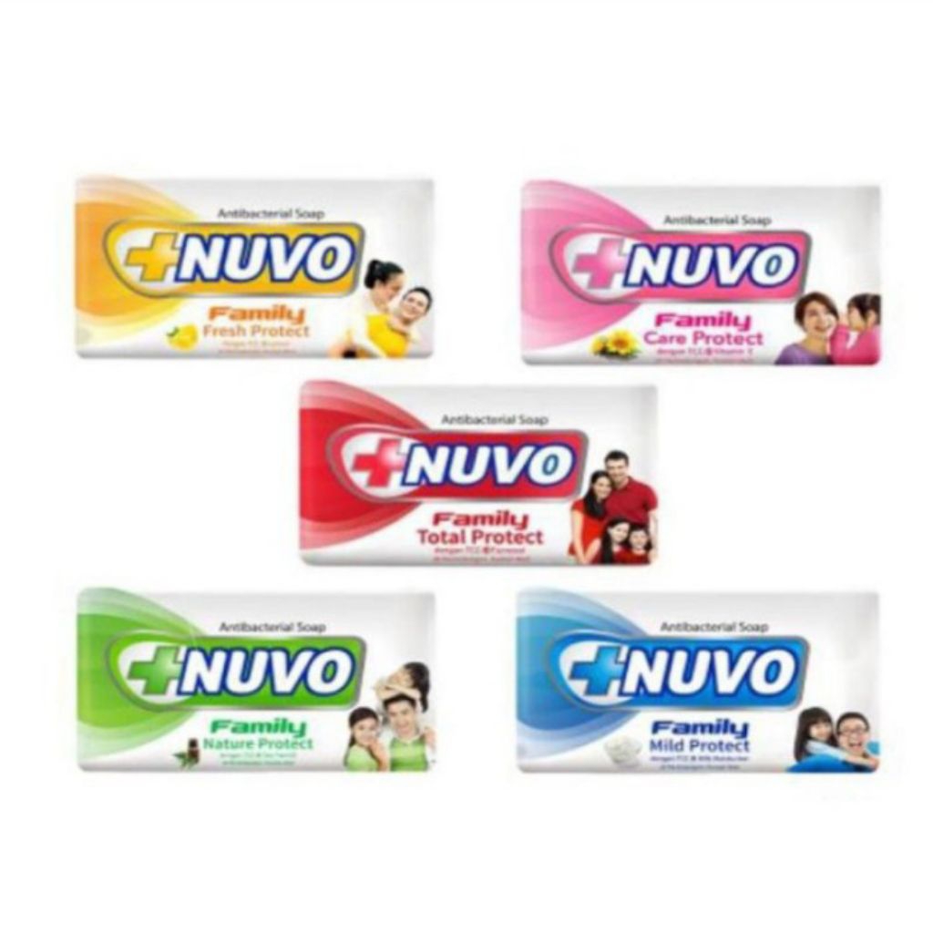 Nuvo Family Relax & Protect Sabun Mandi Batang 72 gr / NUVO FAMILY RELAX & PROTECT 72g / Nuvo Family