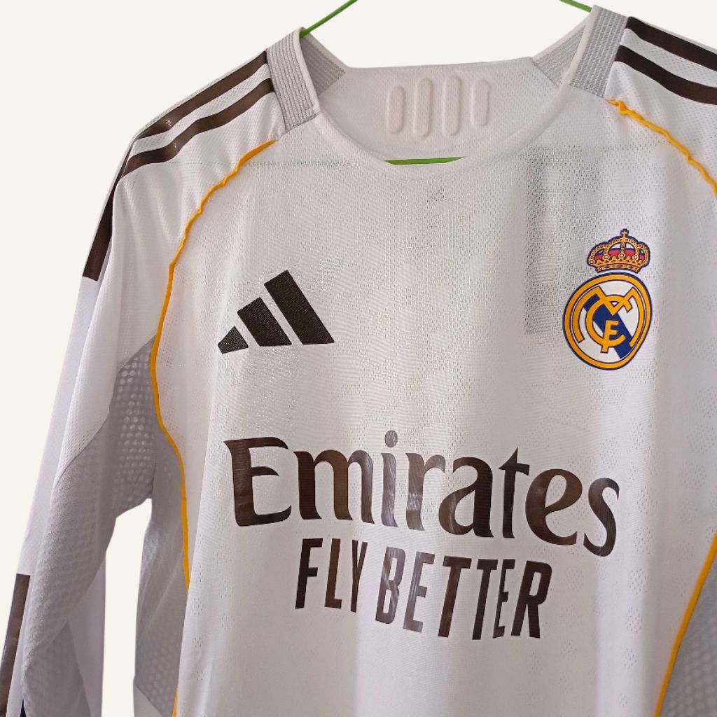 Real Madrid Home 2025/2026 Ls Player Issue